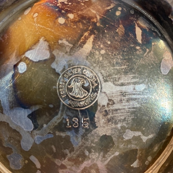 Antique Forbes Silver Co. Creamer - Picture 9 of 11